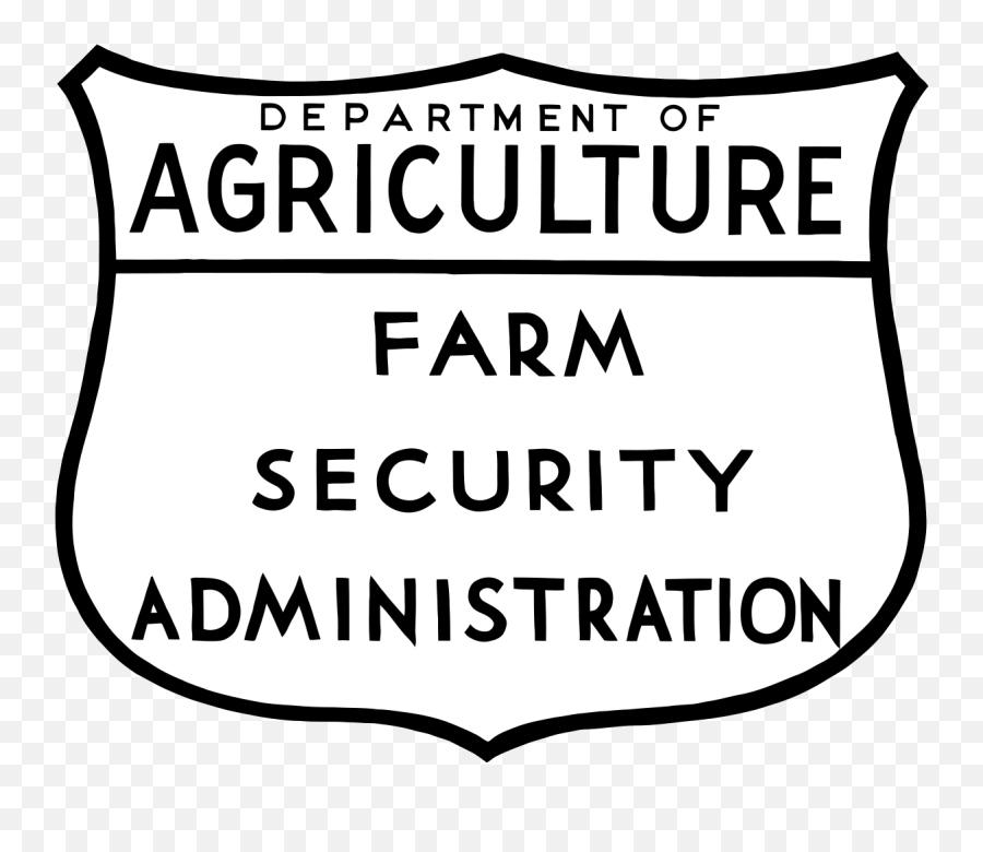 Farm Security Administration - Wikipedia Farm Security Administration Logo Emoji,State Farm Logo