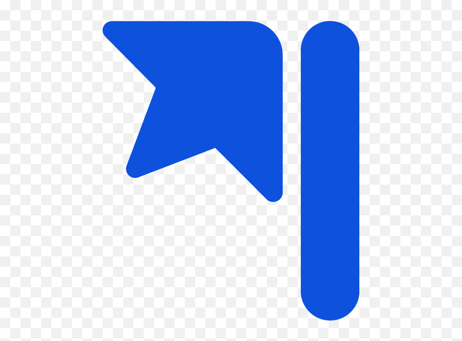 Download Hd Star Flag Logo - Blue Transparent Png Image Vertical Emoji,Flag Logo