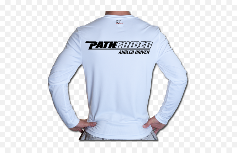 Pathfinder Technical Fishing Shirt - Pathfinder Boats Emoji,Shirt Logo