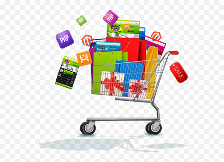 Download Ecommerce Shopping Cart Png - Ecommerce E Shopping Cart Emoji,Shopping Cart Png