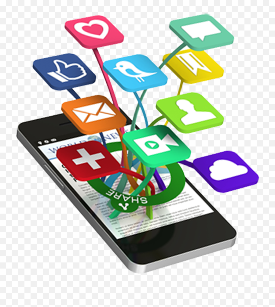 Social Media 121215 Social Media - Digital Mobile Social Media Emoji,Social Media Clipart