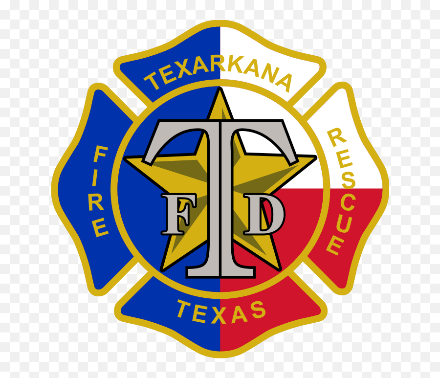 Download Fire Dpt Logo - Texas Fire Department Logo Png Texarkana Fire Department Emoji,Fire Logos