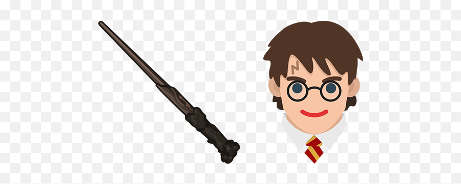 Harry Potter Wand Cursor - Harry Potter Wand Animated Emoji,Harry Potter Wand Clipart
