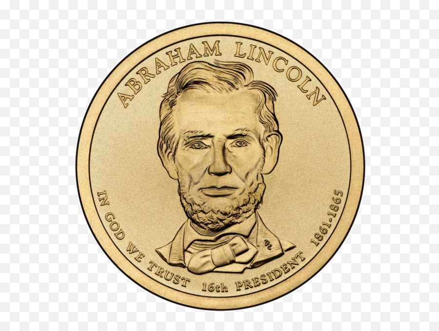 Abraham Lincoln Presidential - Moneda De 1 Dolar Abraham Lincoln Emoji,Abraham Lincoln Clipart
