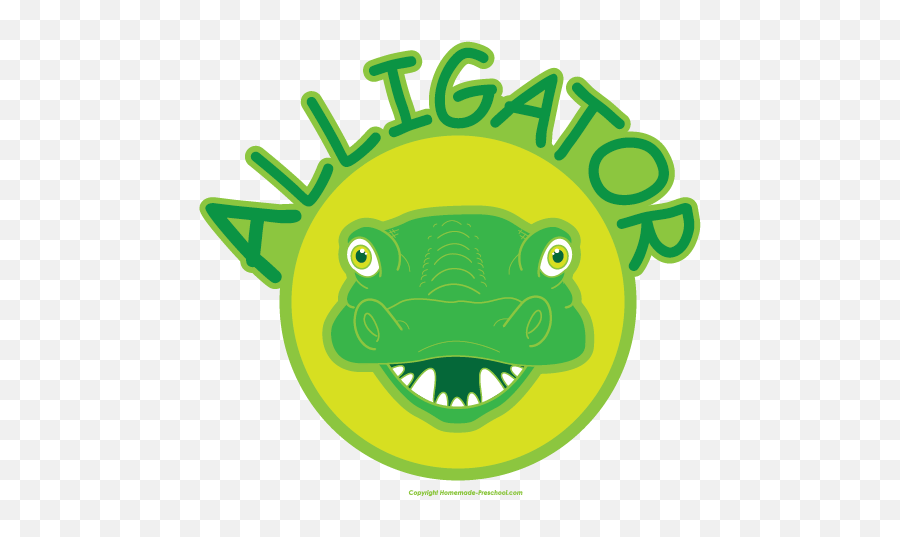 Alligator Clipart - Happy Emoji,Alligator Clipart