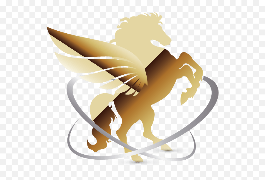 Logo Maker Free Winged Horse Logo Template - Mythical Creature Emoji,Horse Logo