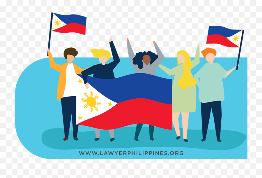 Philippine Judicial And Administrative Naturalization - People Holding Philippine Flag Emoji,Color Guard Clipart