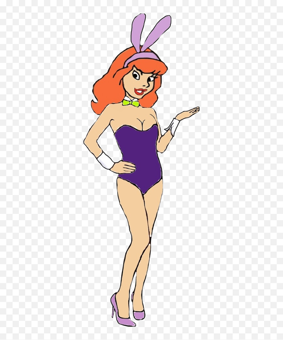 Download Daphne Blake Playboy Bunny By Darthraner Playboy - For Women Emoji,Playboy Bunny Logo Png