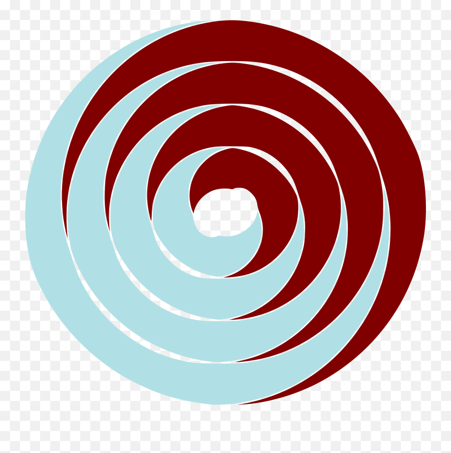 Blue Spiral Clip Art Free Image Download - Clip Art Spiral Png Emoji,Spiral Notebook Clipart