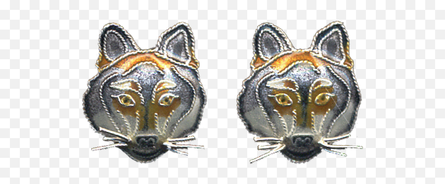 American Wildlife U2014 Bamboo Jewelry Emoji,Wolf Face Png