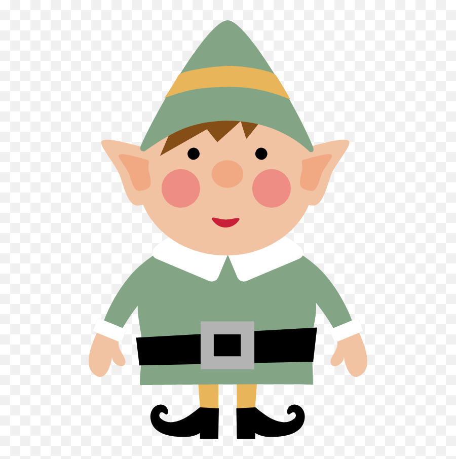 Green Elf Graphic - Free Elf Kisses Printable Emoji,Elf Clipart