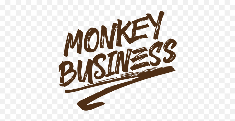Monkey Business Emoji,Make The Logo Bigger