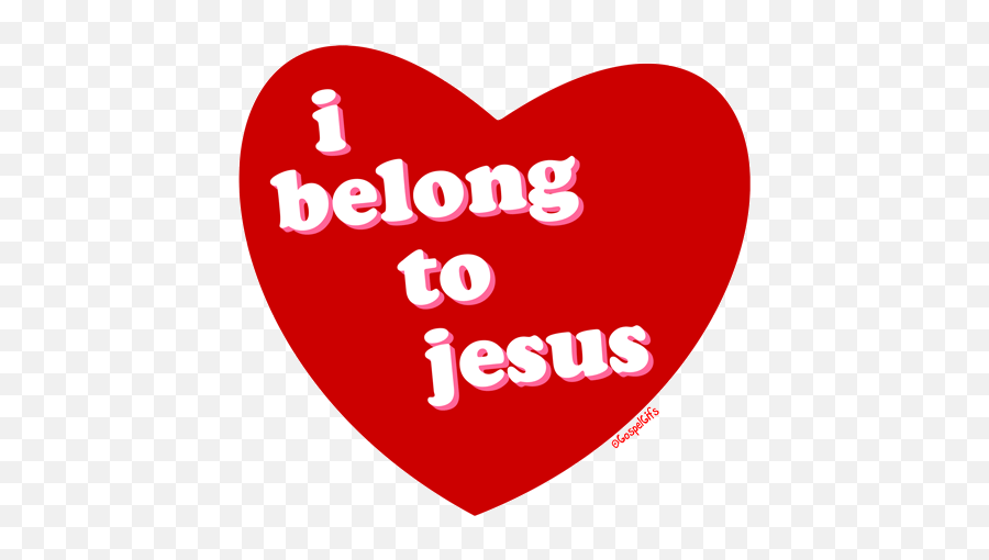 My Heart Belongs To Jesus Clipart - Jesus Is In My Heart Jesus Hearts Emoji,Jesus Clipart