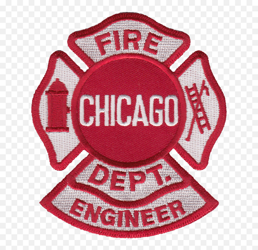 Chicago Fire Department Maltese Patch Emoji,Chicago Fire Logo