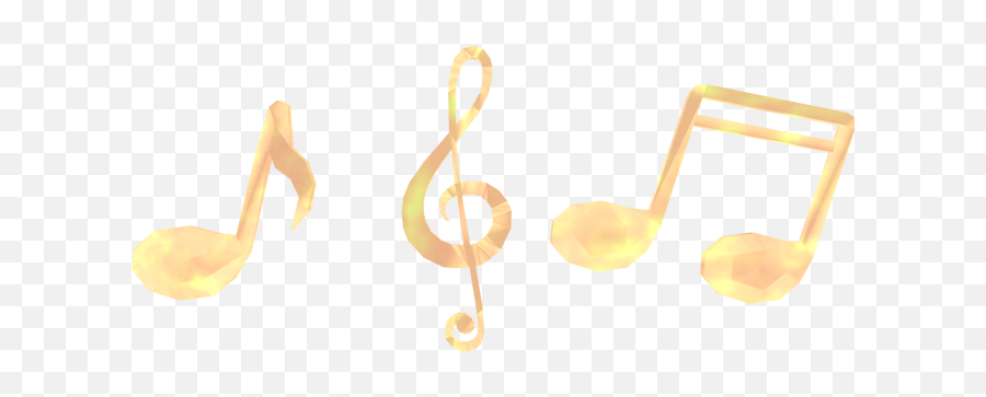 Wii - Punchout Musical Notes The Models Resource Emoji,Gold Music Notes Png