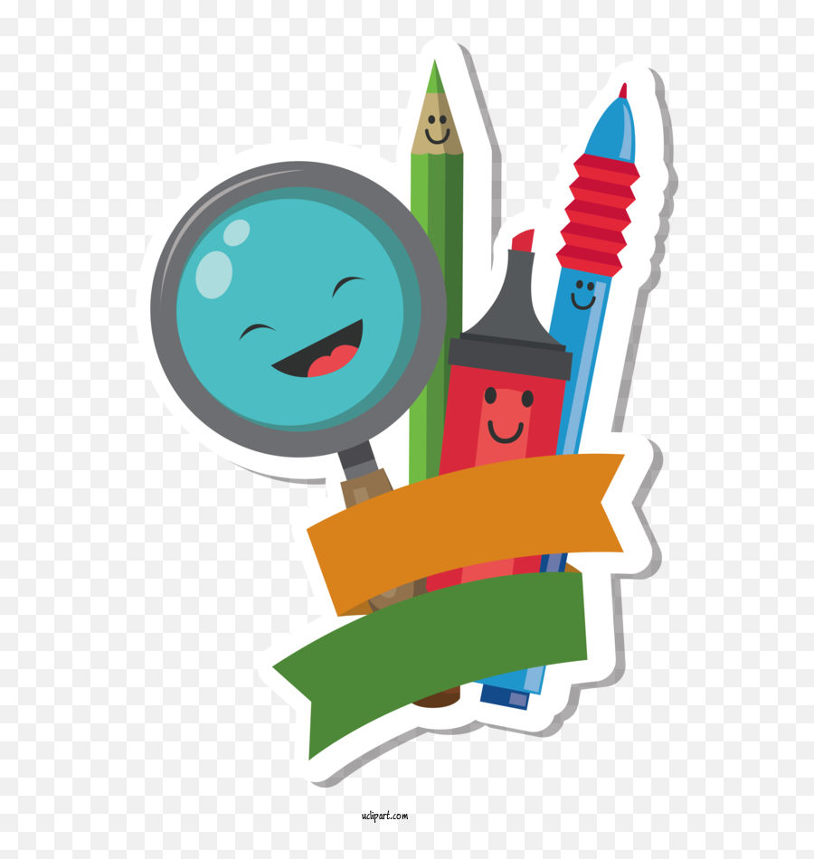 School For Back To School - Back To School Clipart School Emoji,1st Day Of School Clipart