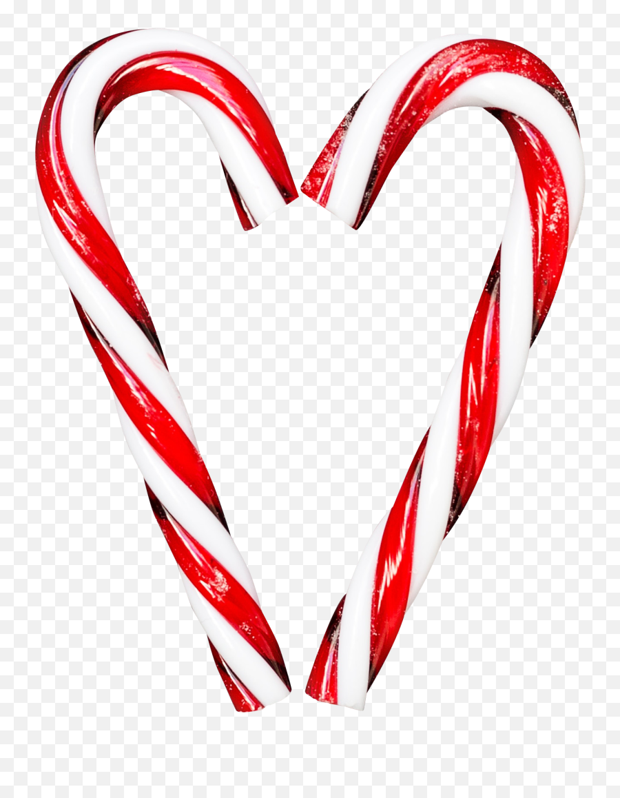 Two Red U0026 White Candy Canes Form Heart Png U2013 Png For Free - Solid Emoji,Heart Png