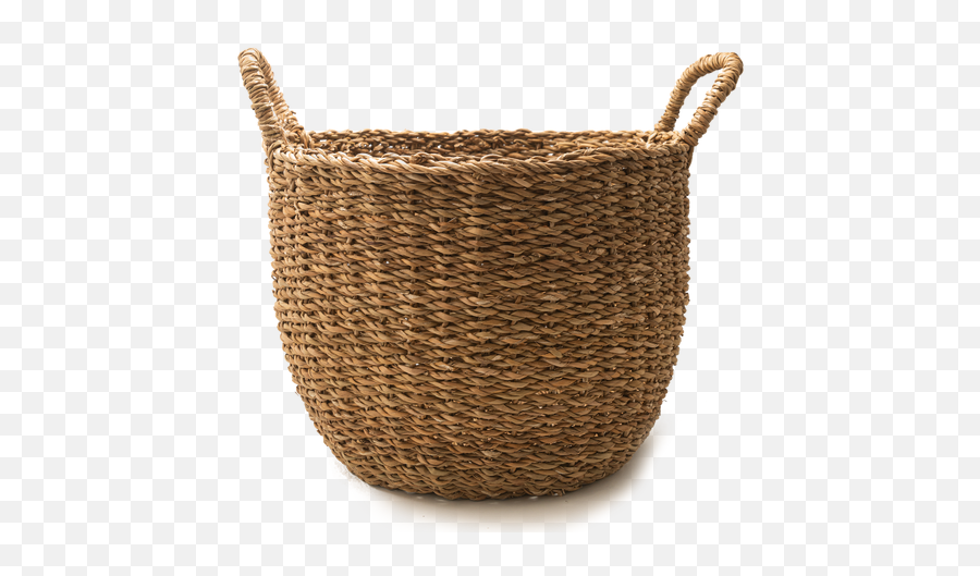 Lined Laundry Basket With Lid Handmade In Bangladesh Emoji,Laundry Basket Png