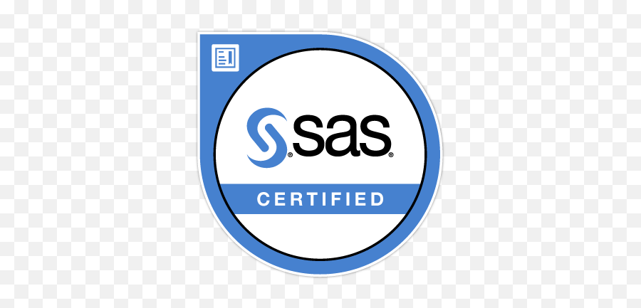 Sas - Base Sas Certification Emoji,Sas Logo