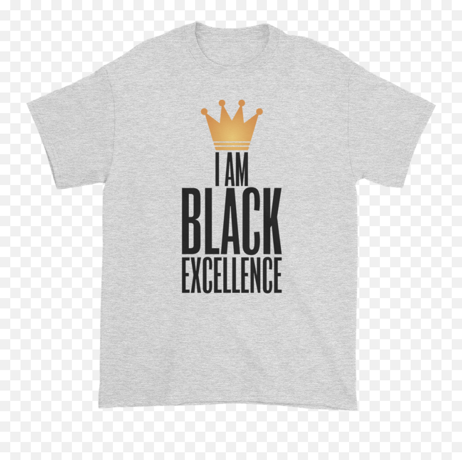 I Am Black Excellence Mens Short - Short Sleeve Emoji,Black Shirt Png
