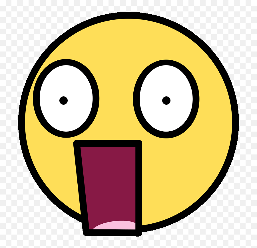 Shocked Emoji Transparent Background - Cartoon Shocked Face Png,Shocked Emoji Png