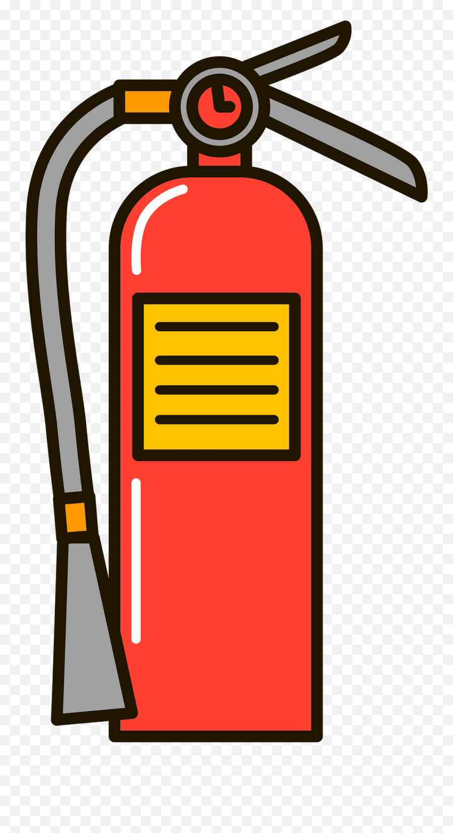 Fire Extinguisher Clipart - Cylinder Emoji,Fire Extinguisher Clipart