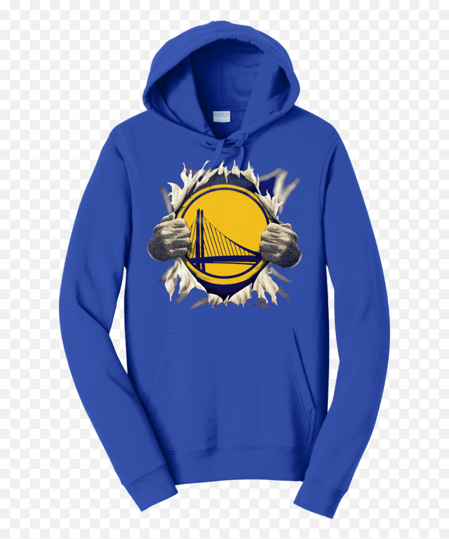 Warriors Custom Pullover Hoodie San Francisco Golden State Curry 30 Hooded Sweatshirt - Hoodie Tik Tok Blue Emoji,Big Baller Brand Logo