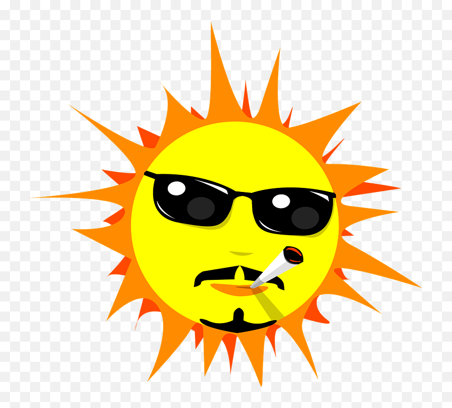 Summer Sun Friends Cigarettes Png Picpng - Sol En Formato Png Emoji,Cigarettes Png