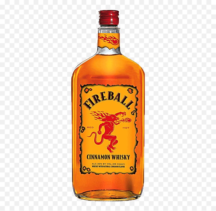 Personalised Fireball Cinnamon Liqueur - Fireball Whiskey Emoji,Fireball Logo