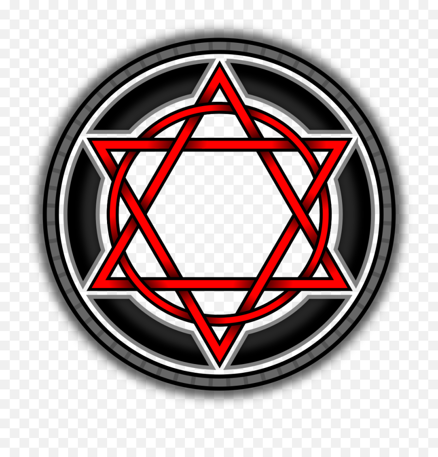 Red Star Hexagram Clip Art Image - Clipsafari Jewish Star Of David Designs Emoji,Red Star Logo