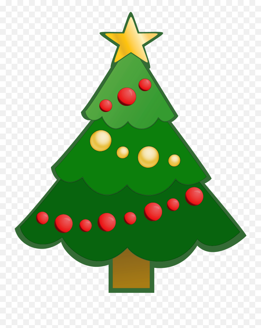 Free Simple Holiday Cliparts Download Free Clip Art Free - Simple Christmas Tree Png Clipart Emoji,Holiday Clipart