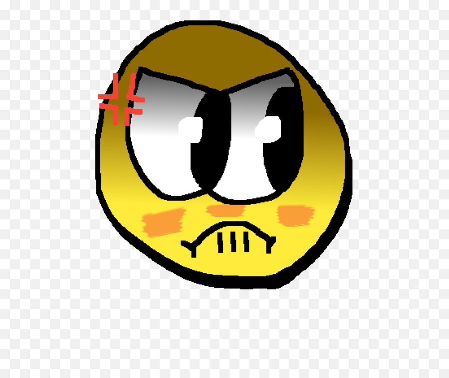 Pixilart - Mad Emoji By Shintsukimii Happy,Mad Emoji Png