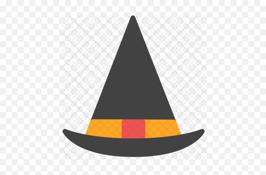 Free Witch Hat Icon Of Flat Style - Lotus Temple Emoji,Pimp Hat Png