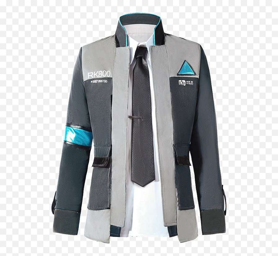 Game Detroit Become Human Rk800 Connor Cosplay Costume Emoji,Detroit Become Human Png