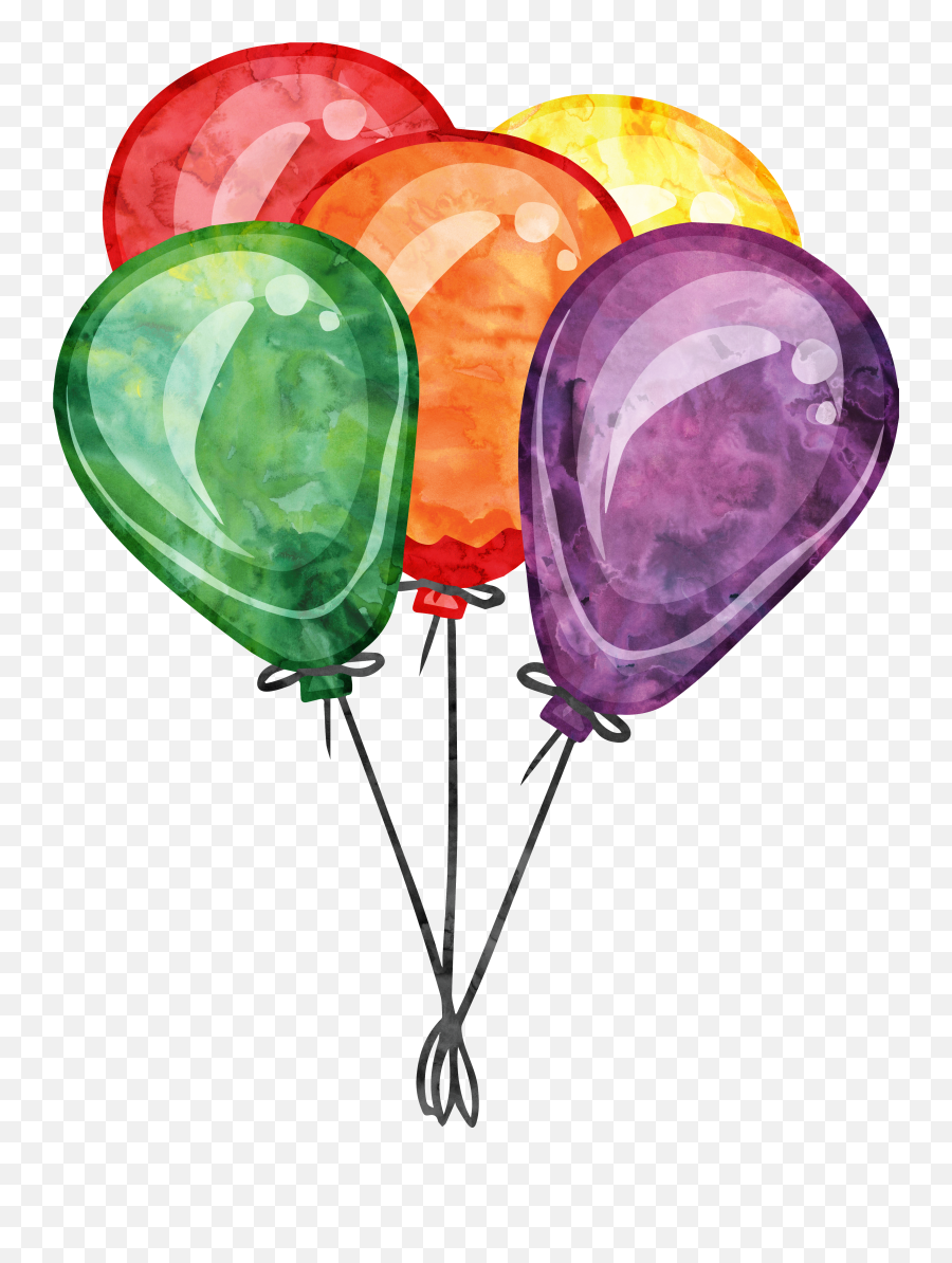 Download Banner Free Library Birthday Balloon Party Clip Art Emoji,Birthday Balloon Png