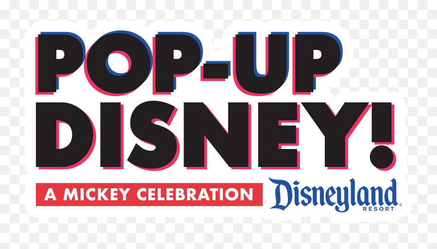 Pop - Up Disney A Mickey Celebration Dot Emoji,Disney Logo