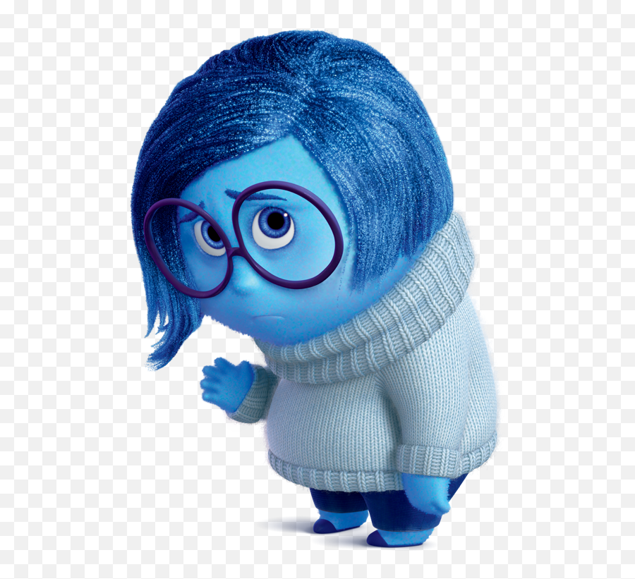 Dejected Emotion - Sadness Inside Out Transparent Emoji,Inside Out Characters Png