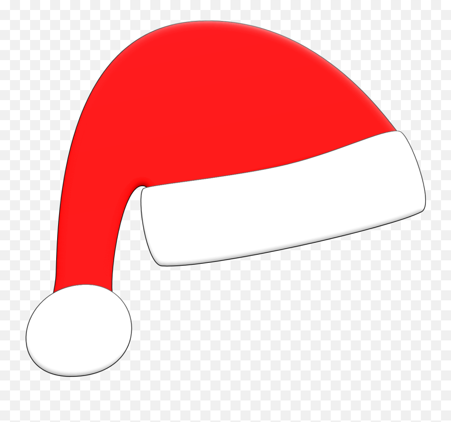 Free Transparent Santa Hat Clipart - Vector Transparent Santa Hat Png Emoji,Santa Hat Clipart