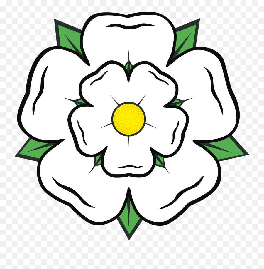 Library Of Yorkshire Rose Graphic Download Png Files - Big Yorkshire Rose Emoji,Rose Clipart Black And White