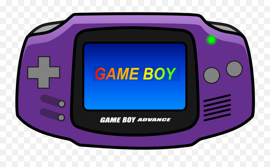 Download Banner Free Game Boy Clipart - Visual Boy Advance Emoji,Gameboy Logo