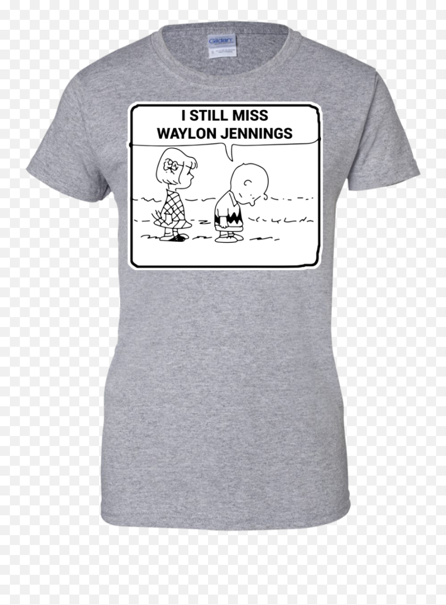 I Still Miss Waylon Jennings - Guns N Roses T Shirt Dogs Emoji,Waylon Jennings Logo
