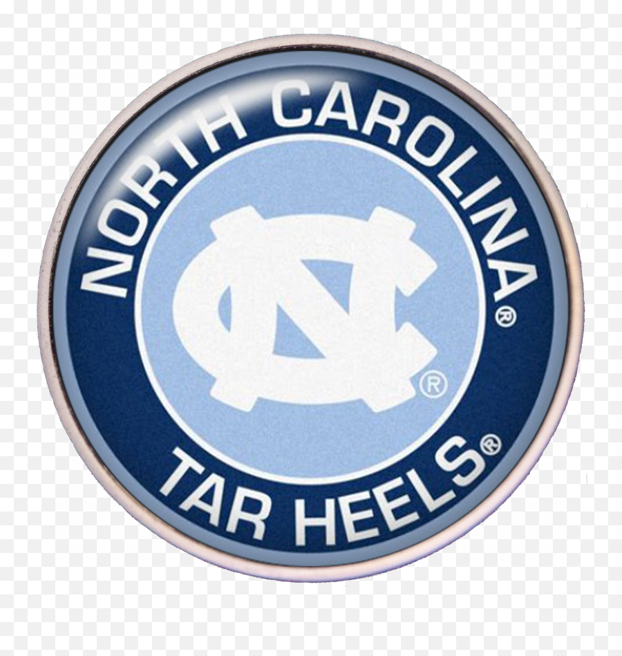 20mm North Carolina Tar Heels Ncaa Logo Emoji,Tar Heels Logo