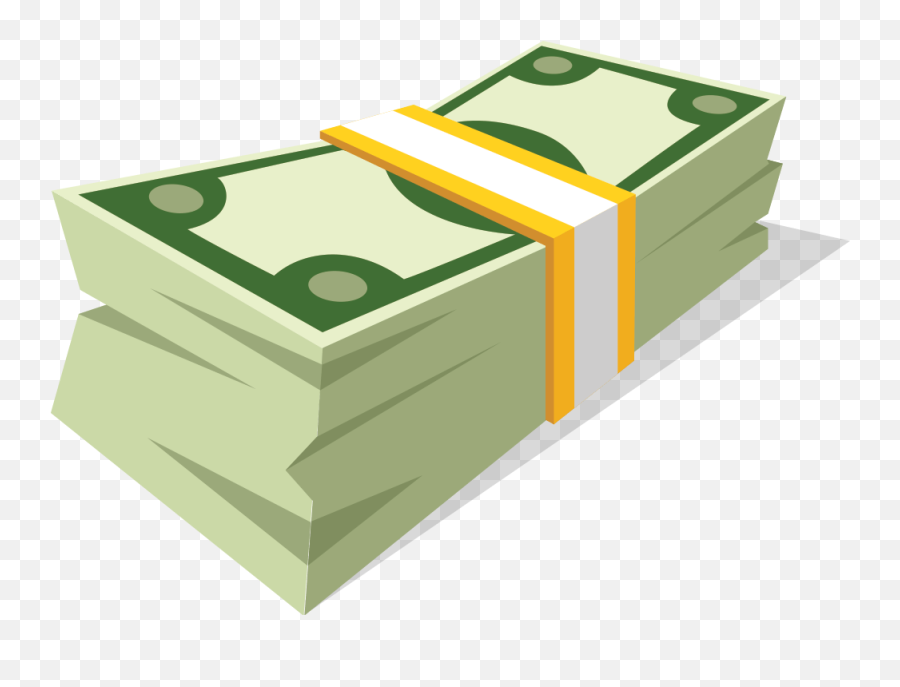 Money Clipart Stack Money Stack - Money Stack Png Illustration Emoji,Money Clipart