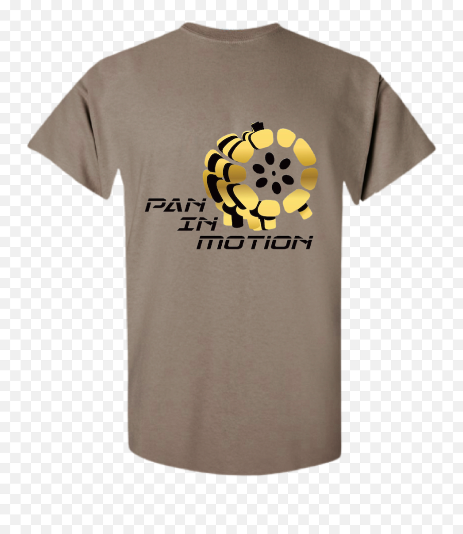 Warm Sienna Pan In Motion Logo T - Shirt Unisex Pan In Motion Unisex Emoji,Motion Logo