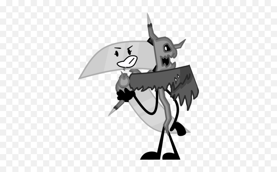 Grim Reaper Clipart Gream - Supernatural Creature Emoji,Grim Reaper Clipart