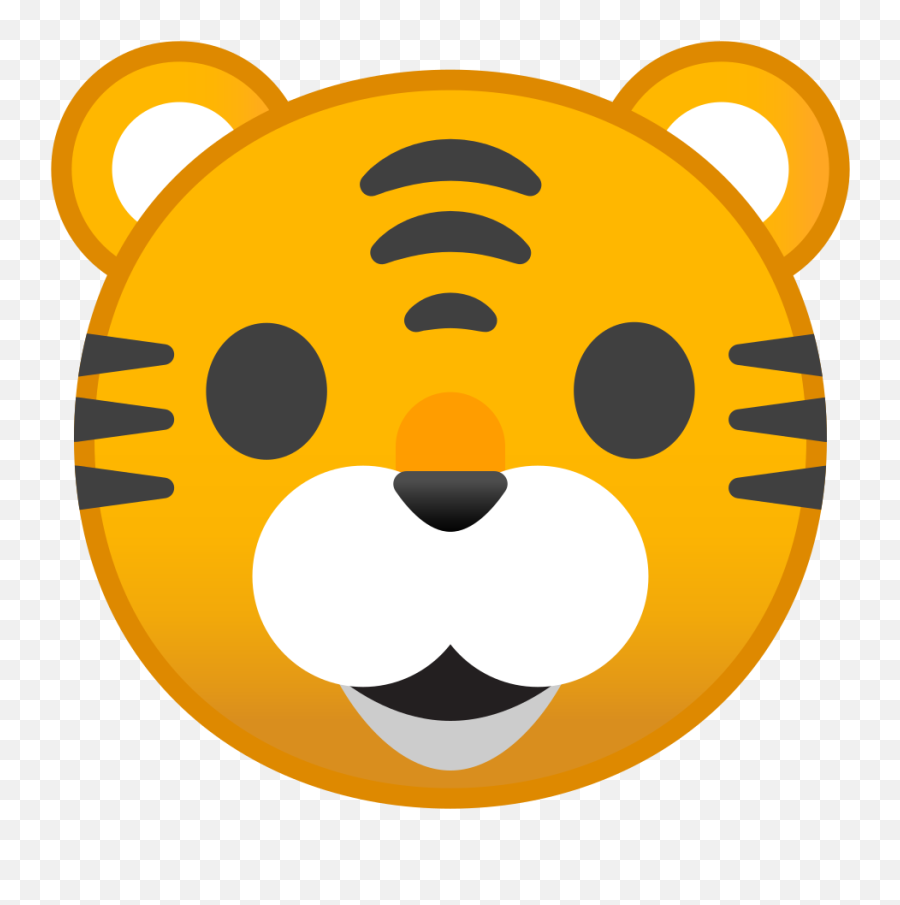 Tiger Face Icon - Tiger Face Emoji,Tiger Face Clipart