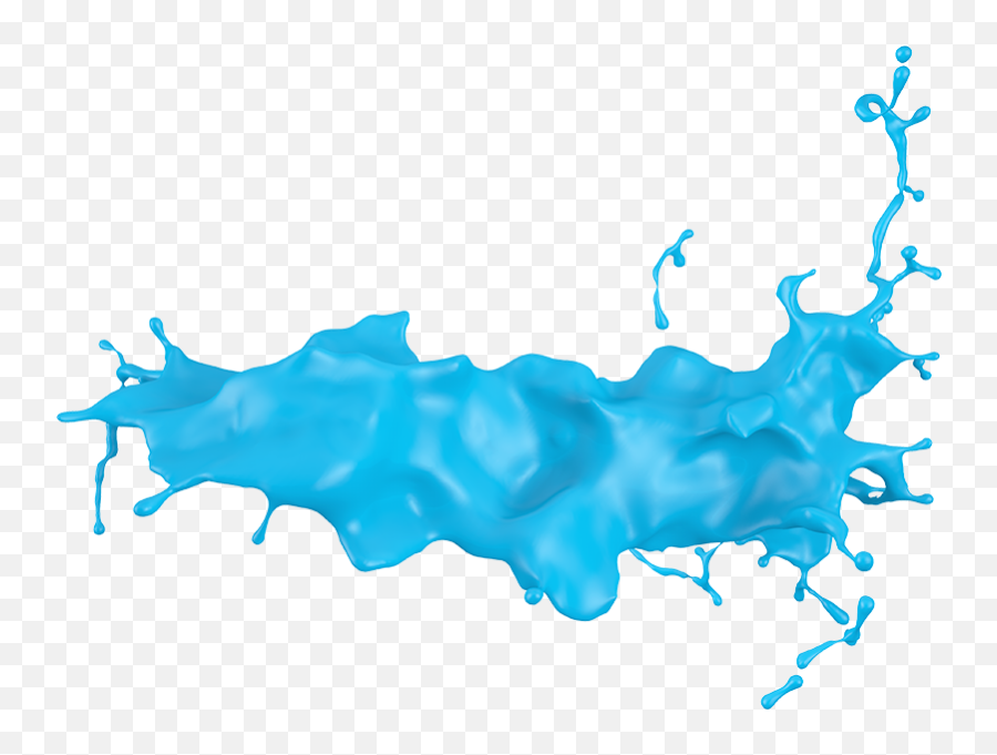 Blue Paint Splash Png Download - Paint 3d Clipart Full Color Gradient Emoji,Blue Splash Png