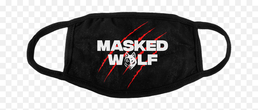 Wolf Face Mask - Masked Wolf Merch Emoji,Wolf Face Png