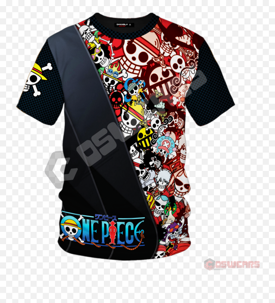 One Piece Logo T - Shirt U2013 Coswears Cosplay Apparel Hub Emoji,One Piece Logo Png