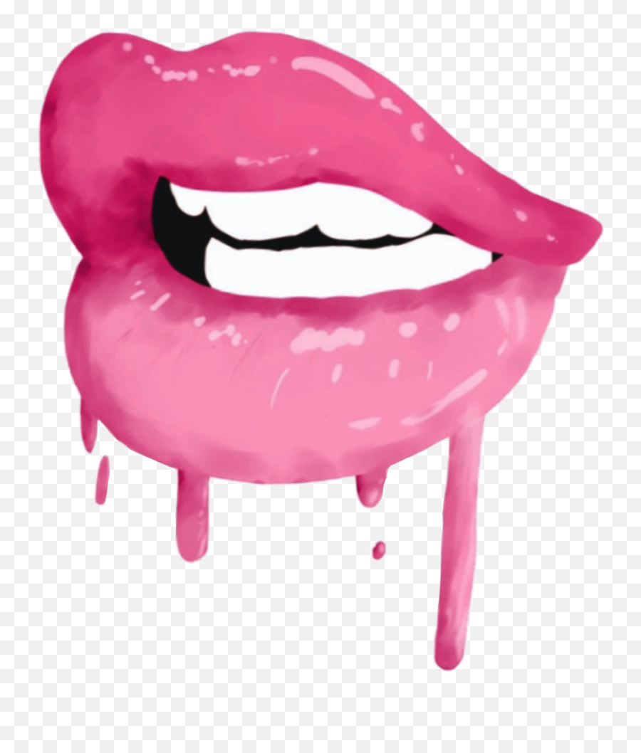 Lips Kisses Dripping Relationship Sticker By Sammy Emoji,Relationship Clipart
